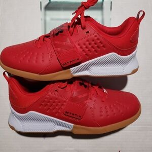 Under Armour UA Reign Lifter Red White Mens Weightlifting 3023735 602 Sz 11.5 US